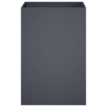 Plantenbak Antraciet 50 x 50 x 75 cm Koudgewalst staal