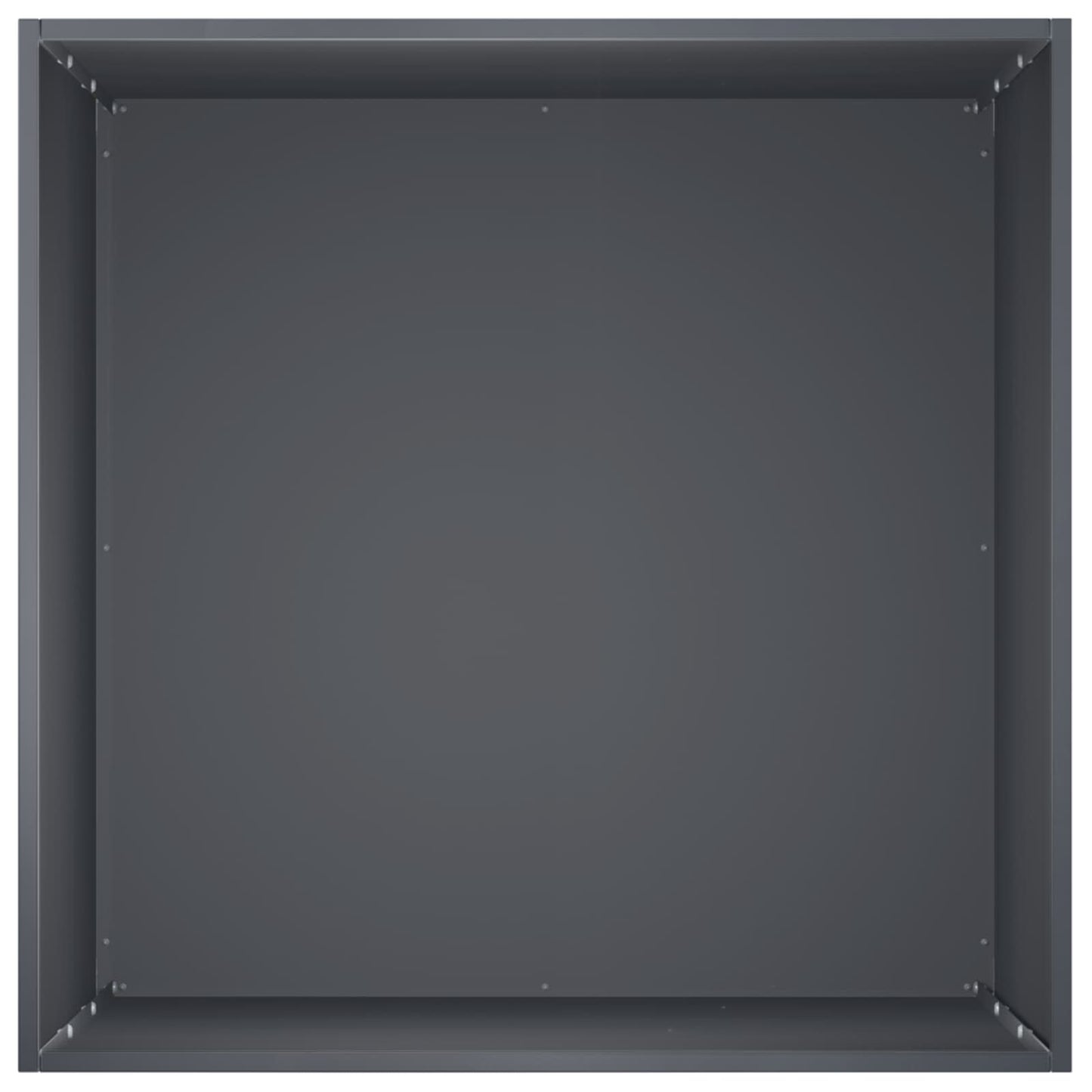Plantenbak Antraciet 50 x 50 x 75 cm Koudgewalst staal