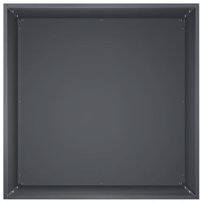 Plantenbak Antraciet 50 x 50 x 75 cm Koudgewalst staal