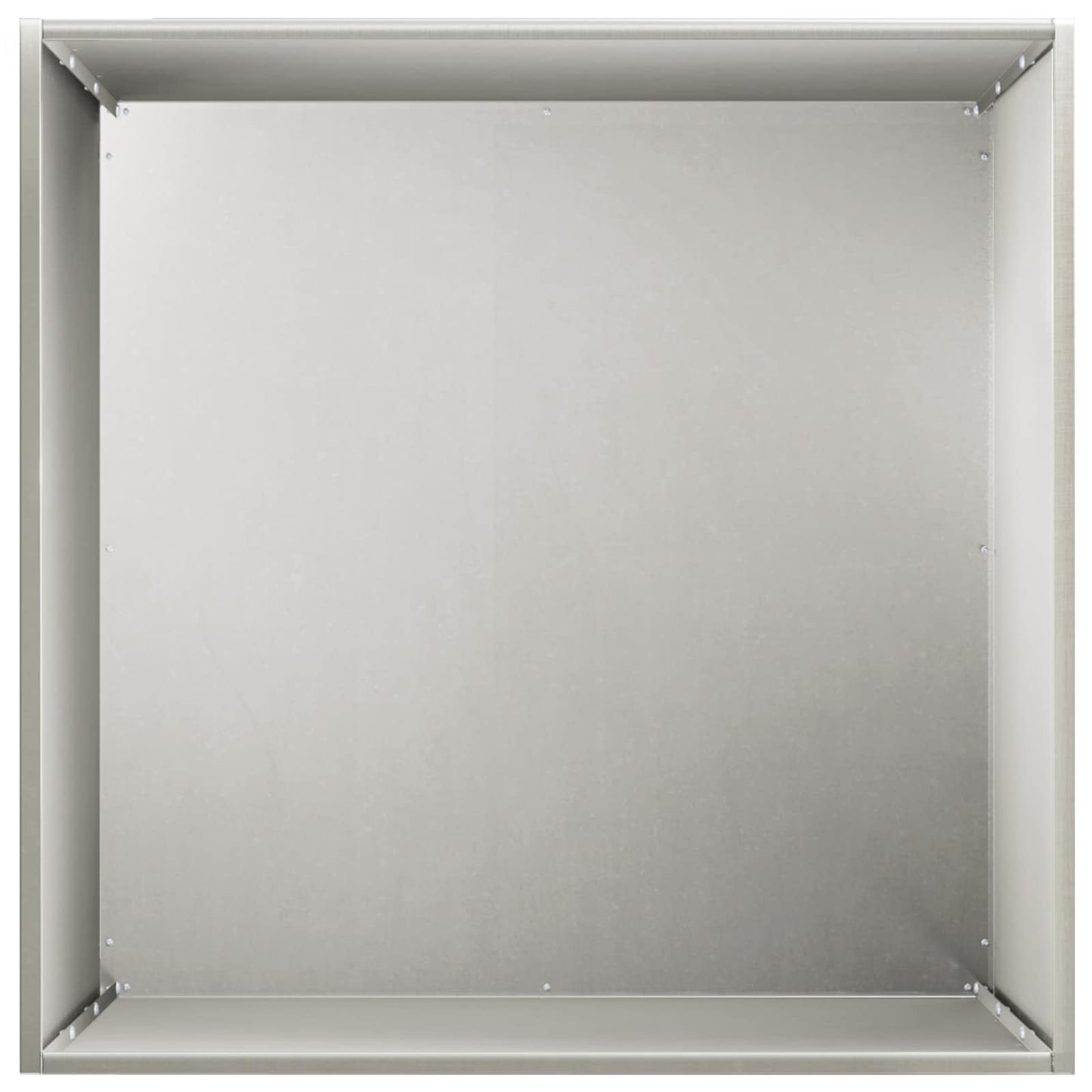 Plantenbak zilver 50 x 50 x 75 cm Roestvrij staal