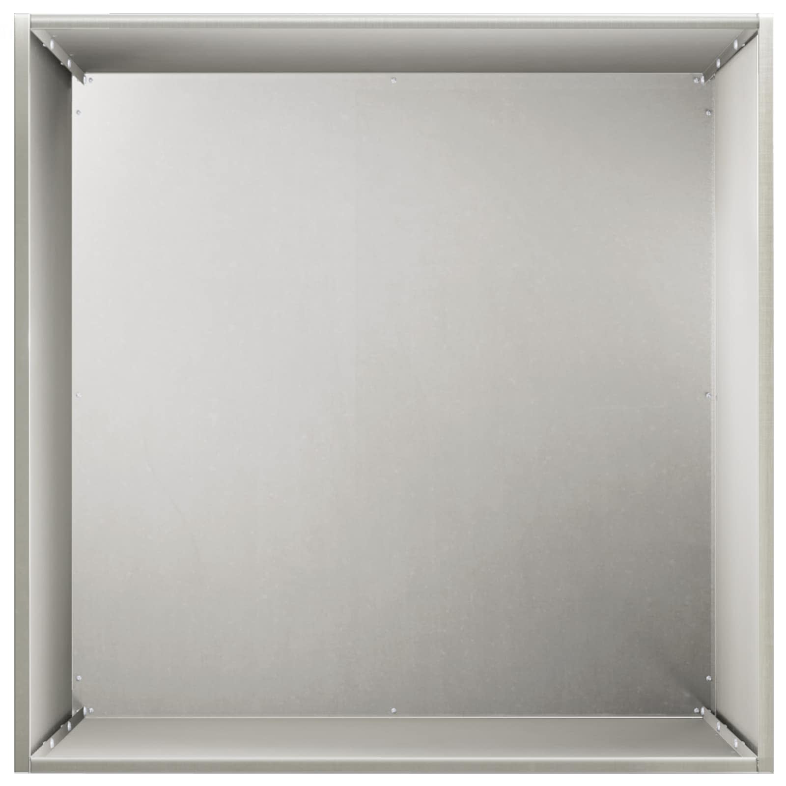 Plantenbak zilver 50 x 50 x 75 cm Roestvrij staal
