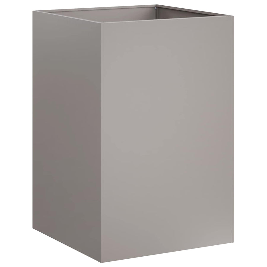 Plantenbak 2 st Roestkleurig 50 x 50 x 75 cm weervast staal