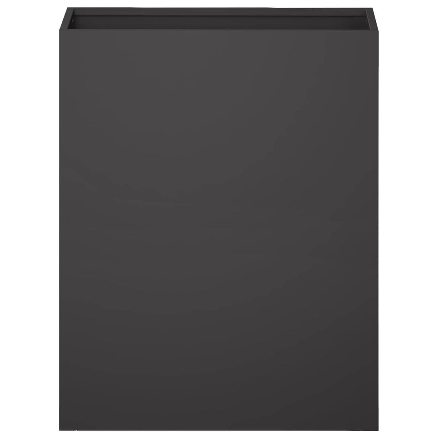 Plantenbak Zwart 40 x 20 x 40 cm Koudgewalst staal