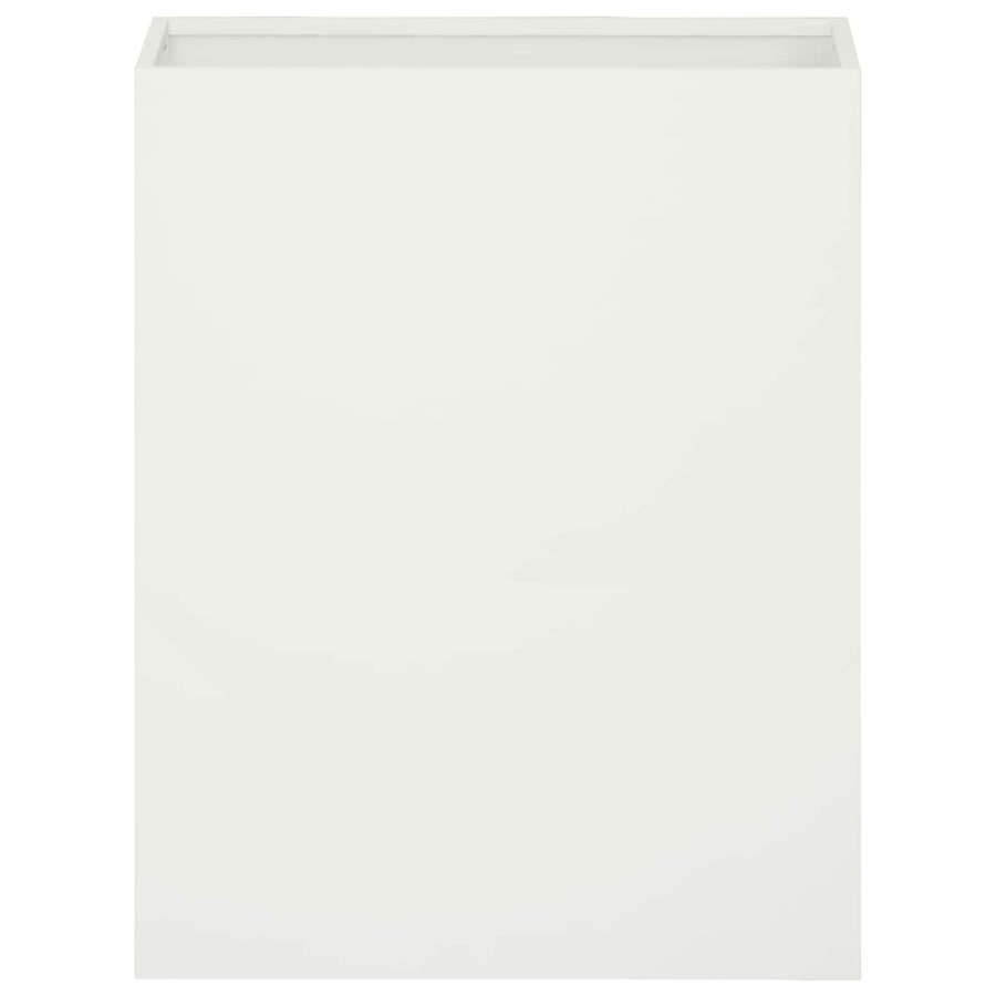 Plantenbak Wit 40 x 20 x 40 cm Koudgewalst staal