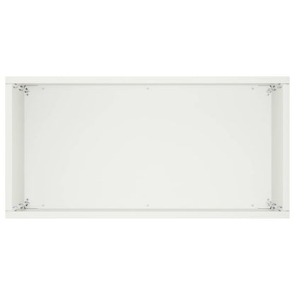 Plantenbak Wit 40 x 20 x 40 cm Koudgewalst staal