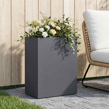 Plantenbak Antraciet 40 x 20 x 40 cm Koudgewalst staal