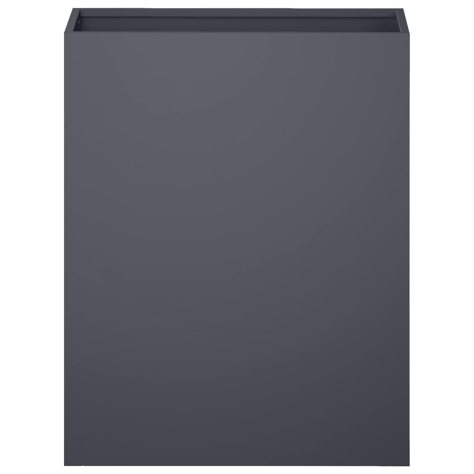 Plantenbak 2 st Antraciet 40 x 20 x 40 cm Koudgewalst staal