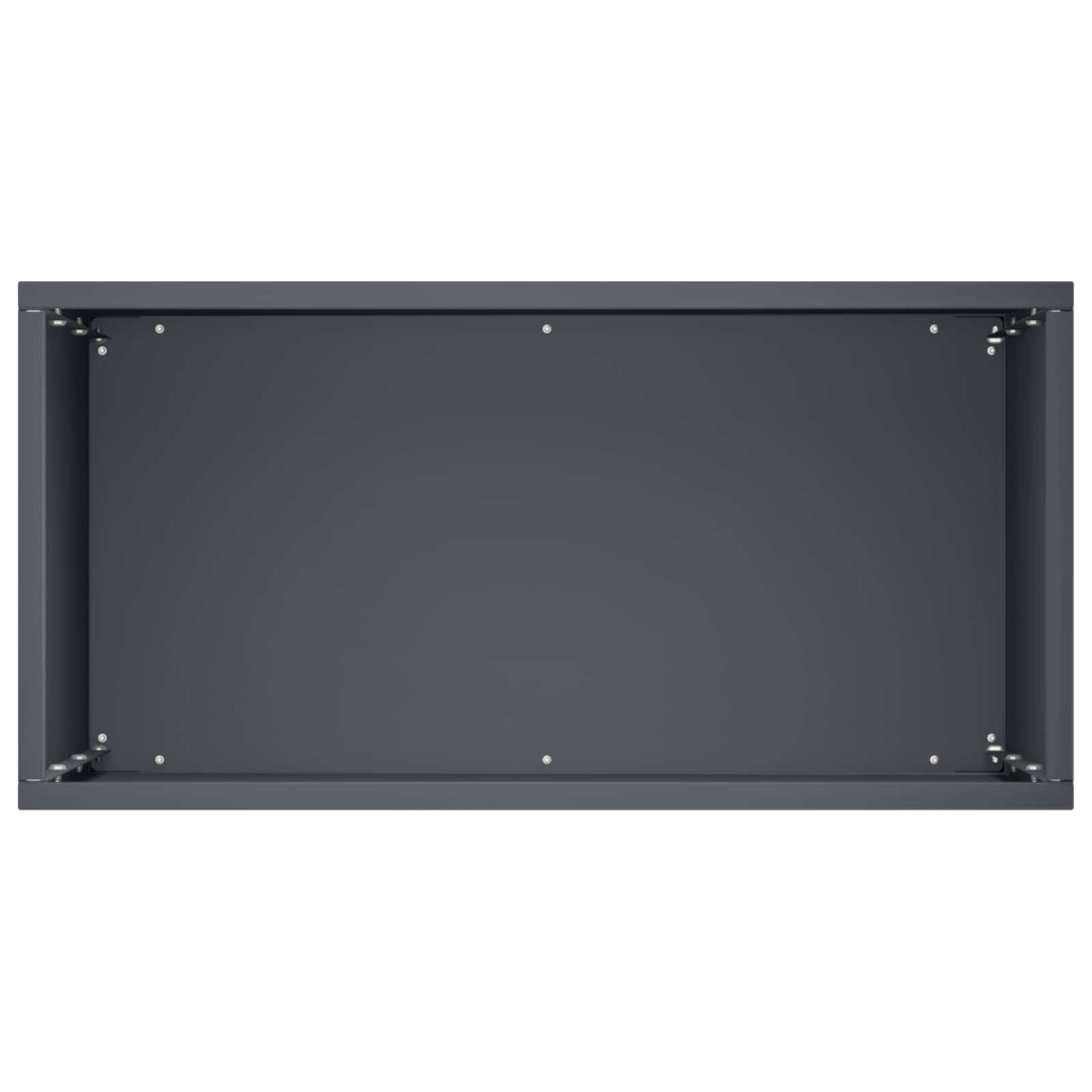Plantenbak 2 st Antraciet 40 x 20 x 40 cm Koudgewalst staal
