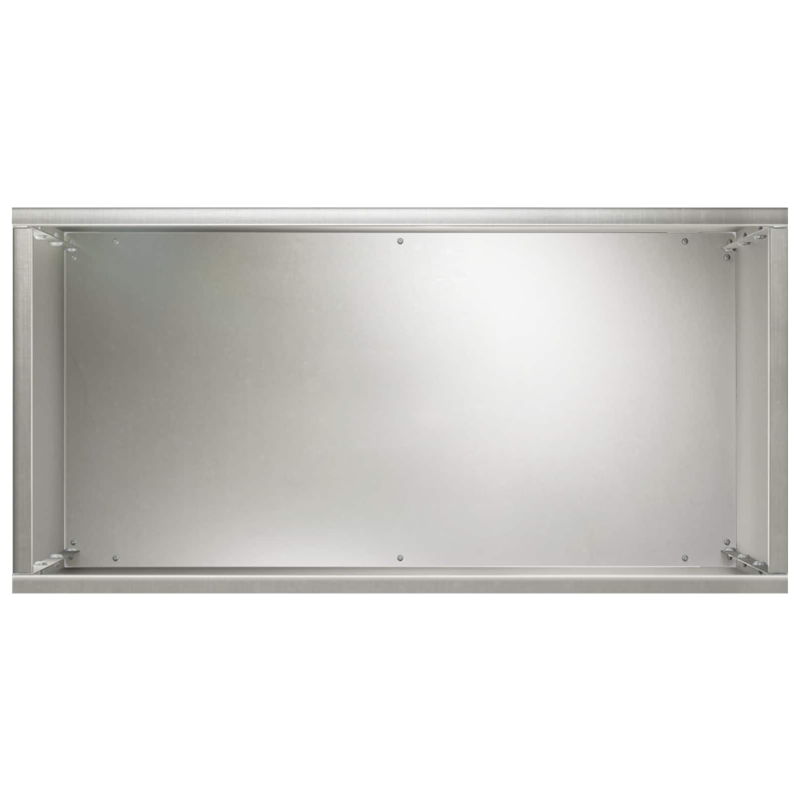 Plantenbak 2 st zilver 40 x 20 x 40 cm Roestvrij staal