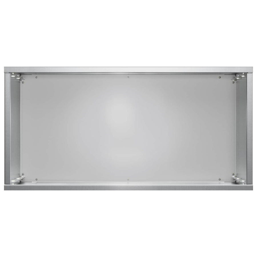 Plantenbak zilver 40 x 20 x 40 cm Gegalvaniseerd staal