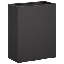 Plantenbak Zwart 40 x 20 x 50 cm Koudgewalst staal
