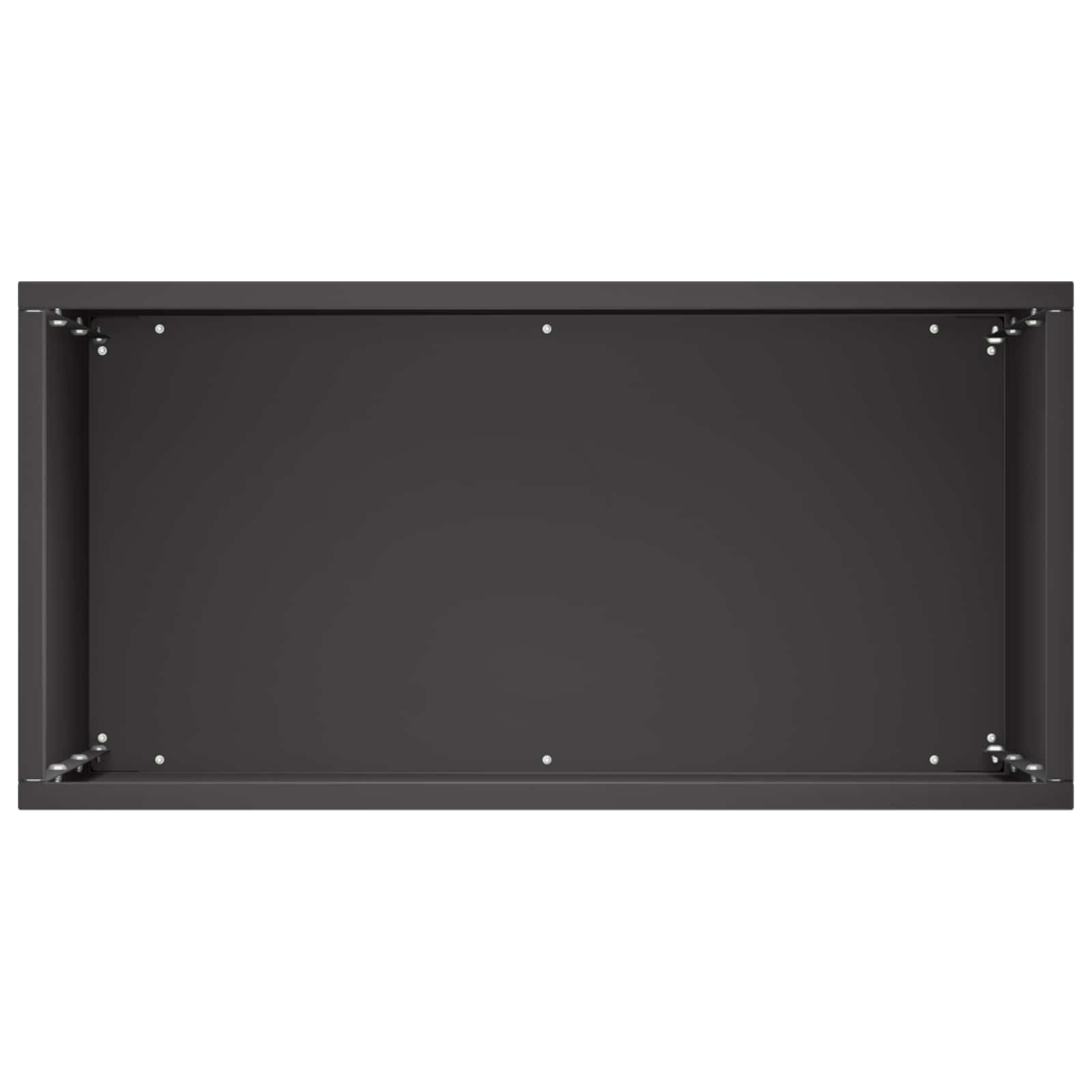 Plantenbak Zwart 40 x 20 x 50 cm Koudgewalst staal