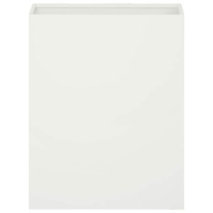 Plantenbak Wit 40 x 20 x 50 cm Koudgewalst staal