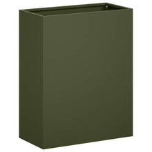 Plantenbak Olijfgroen 40 x 20 x 50 cm Koudgewalst staal