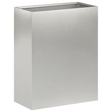 Plantenbak zilver 40 x 20 x 50 cm Roestvrij staal