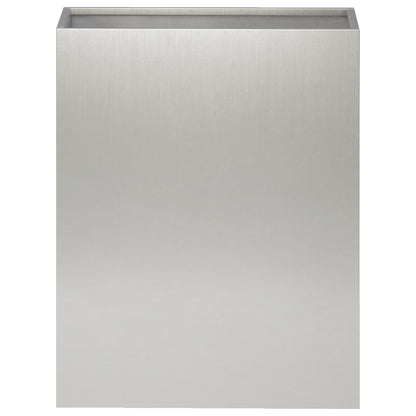 Plantenbak zilver 40 x 20 x 50 cm Roestvrij staal