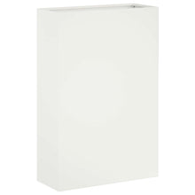 Plantenbak Wit 40 x 20 x 75 cm Koudgewalst staal