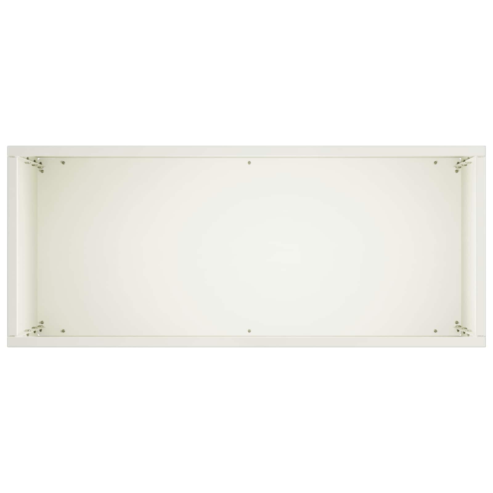 Plantenbak 2 st Wit 40 x 20 x 75 cm Koudgewalst staal