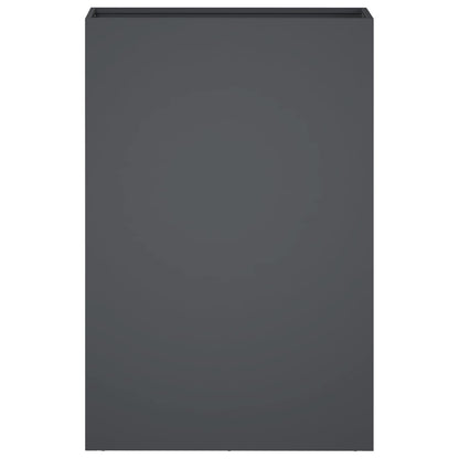 Plantenbak Antraciet 40 x 20 x 75 cm Koudgewalst staal