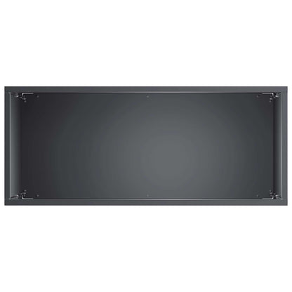 Plantenbak Antraciet 40 x 20 x 75 cm Koudgewalst staal