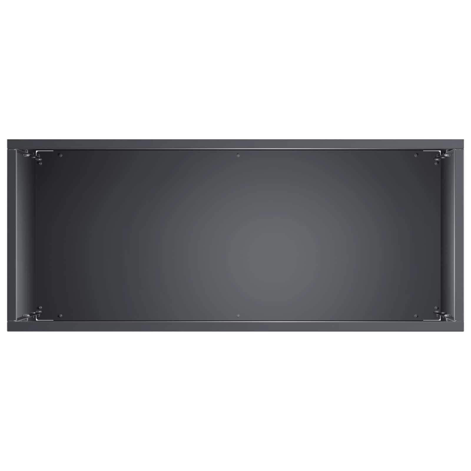 Plantenbak 2 st Antraciet 40 x 20 x 75 cm Koudgewalst staal