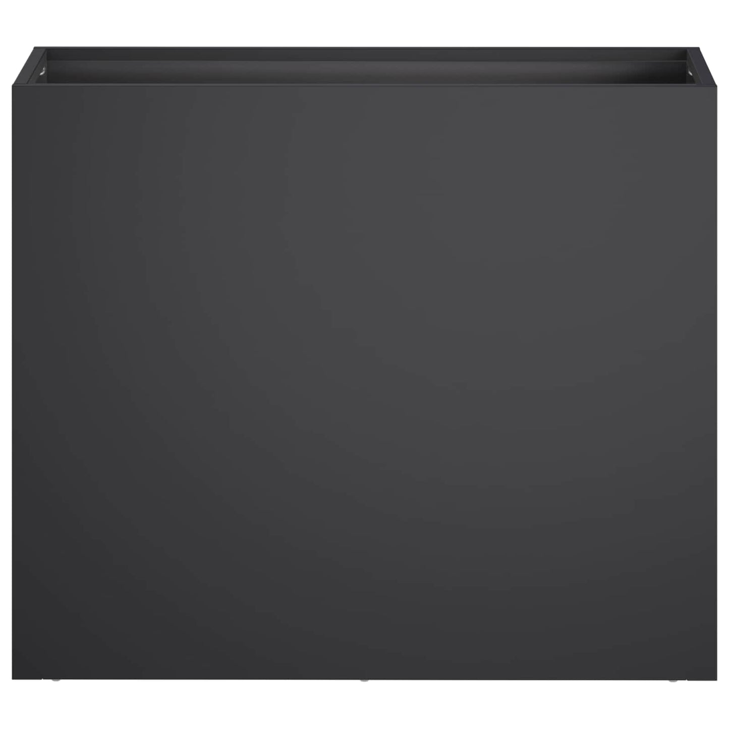 Plantenbak Zwart 50 x 20 x 40 cm Koudgewalst staal