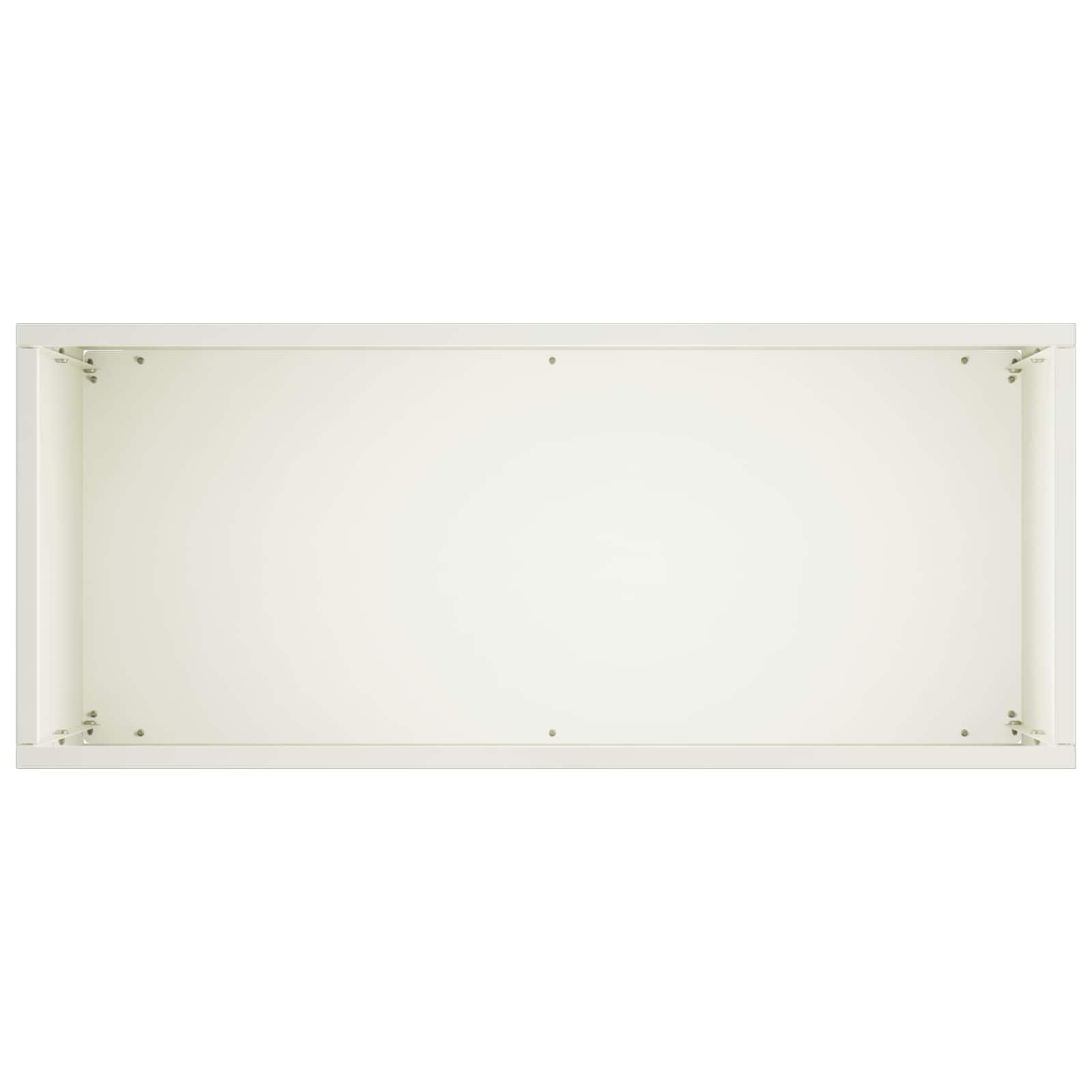 Plantenbak 2 st Wit 50 x 20 x 40 cm Koudgewalst staal