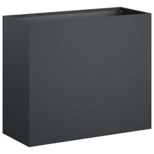 Plantenbak Antraciet 50 x 20 x 40 cm Koudgewalst staal