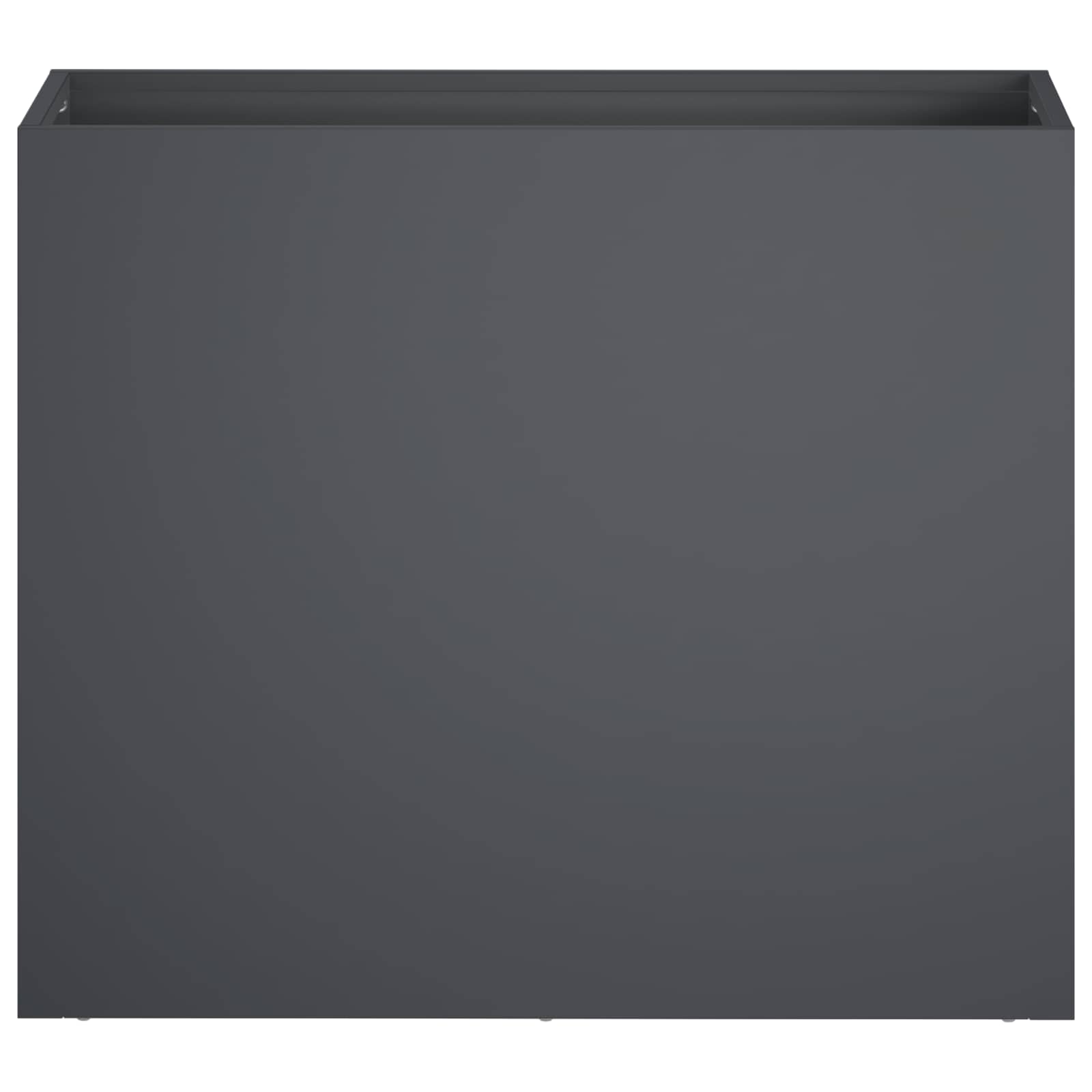 Plantenbak Antraciet 50 x 20 x 40 cm Koudgewalst staal