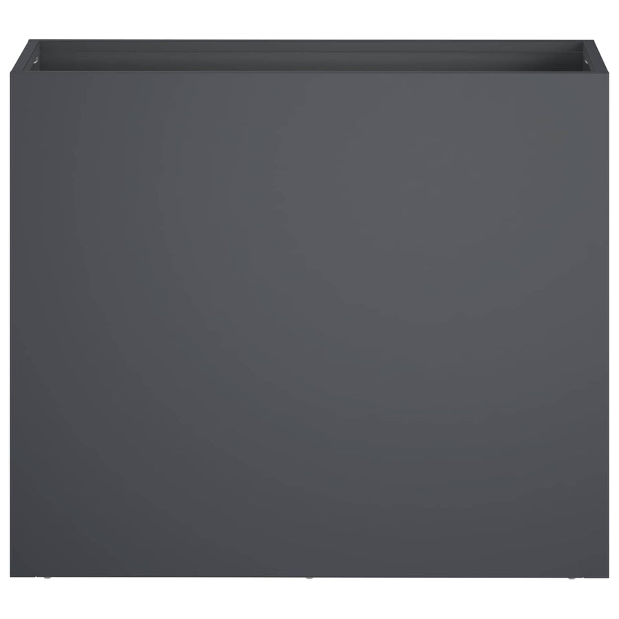 Plantenbak Antraciet 50 x 20 x 40 cm Koudgewalst staal