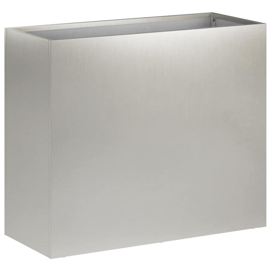 Plantenbak zilver 50 x 20 x 40 cm Roestvrij staal