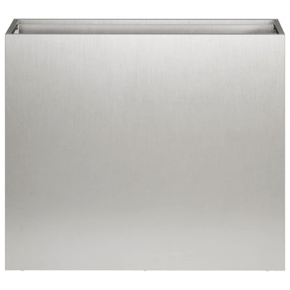 Plantenbak zilver 50 x 20 x 40 cm Roestvrij staal
