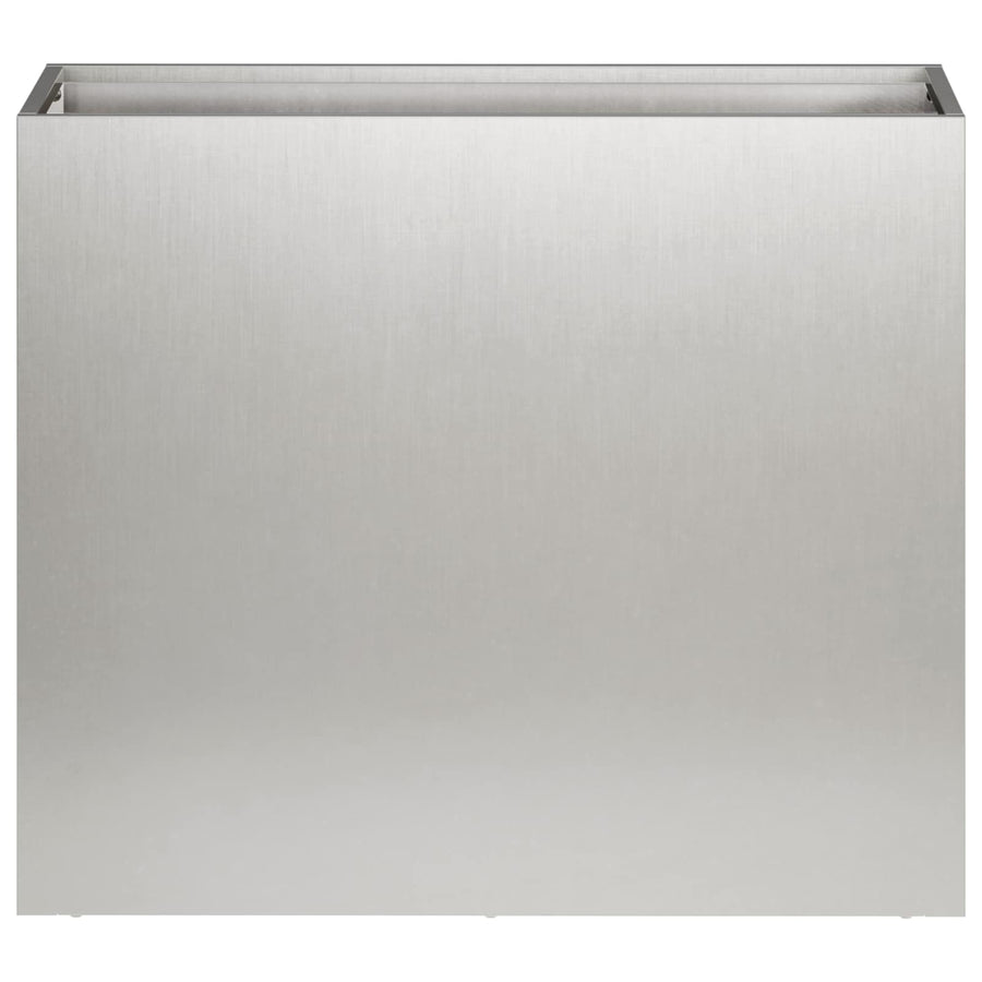 Plantenbak zilver 50 x 20 x 40 cm Roestvrij staal