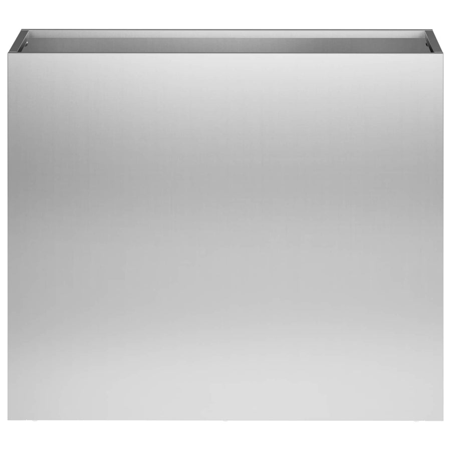 Plantenbak zilver 50 x 20 x 40 cm Gegalvaniseerd staal
