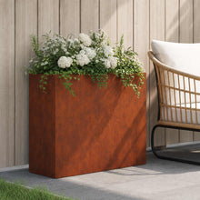 Plantenbak Roestkleurig 50 x 20 x 40 cm weervast staal