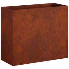 Plantenbak Roestkleurig 50 x 20 x 40 cm weervast staal