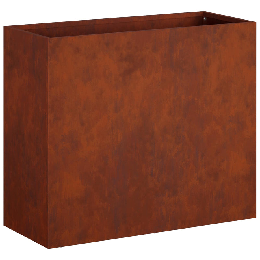 Plantenbak Roestkleurig 50 x 20 x 40 cm weervast staal