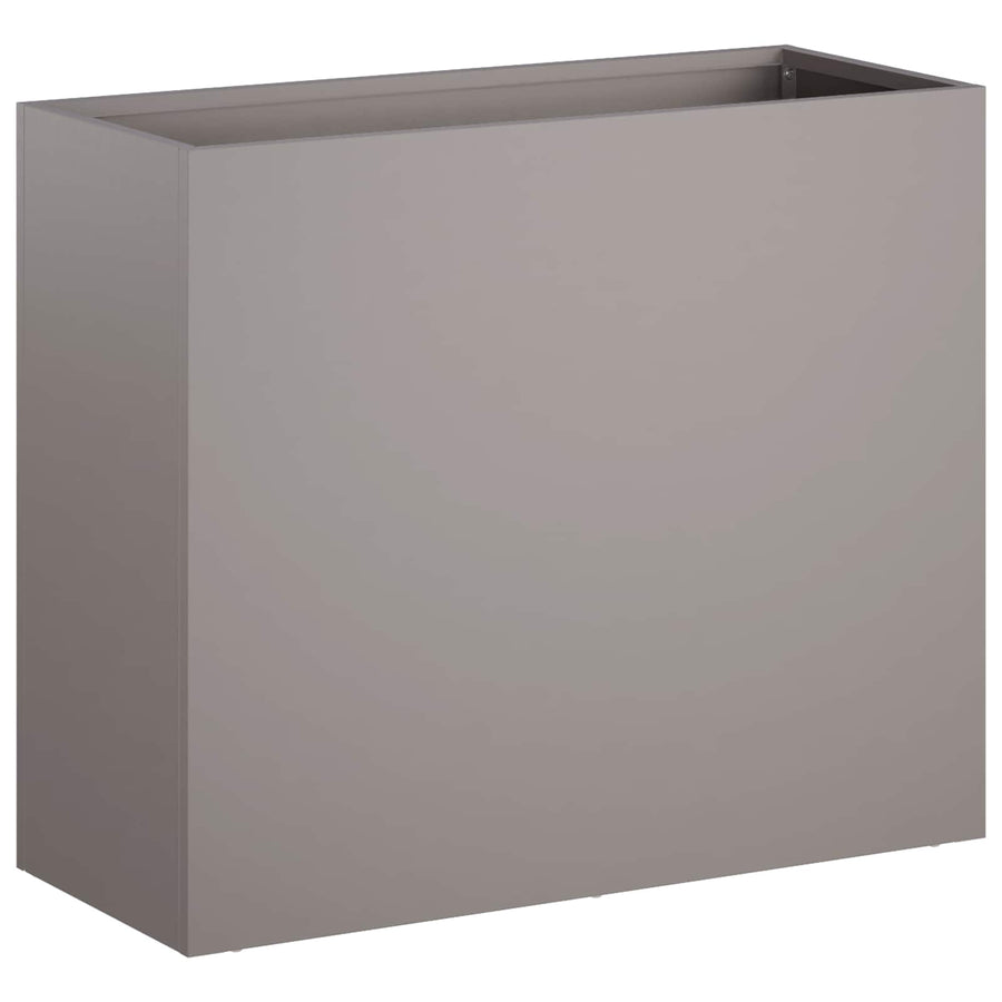 Plantenbak 2 st Roestkleurig 50 x 20 x 40 cm weervast staal