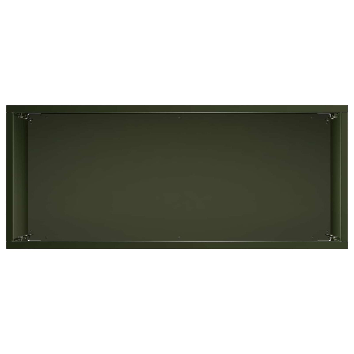 Plantenbak Olijfgroen 50 x 20 x 75 cm Koudgewalst staal