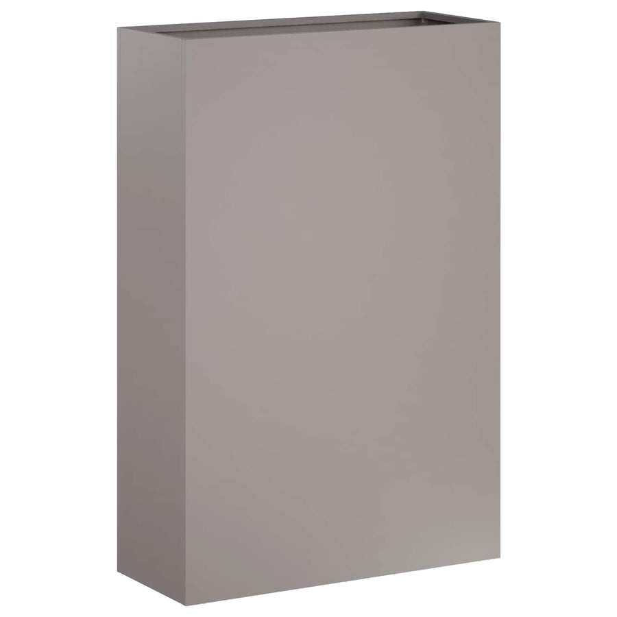 Plantenbak 2 st Roestkleurig 50 x 20 x 75 cm weervast staal
