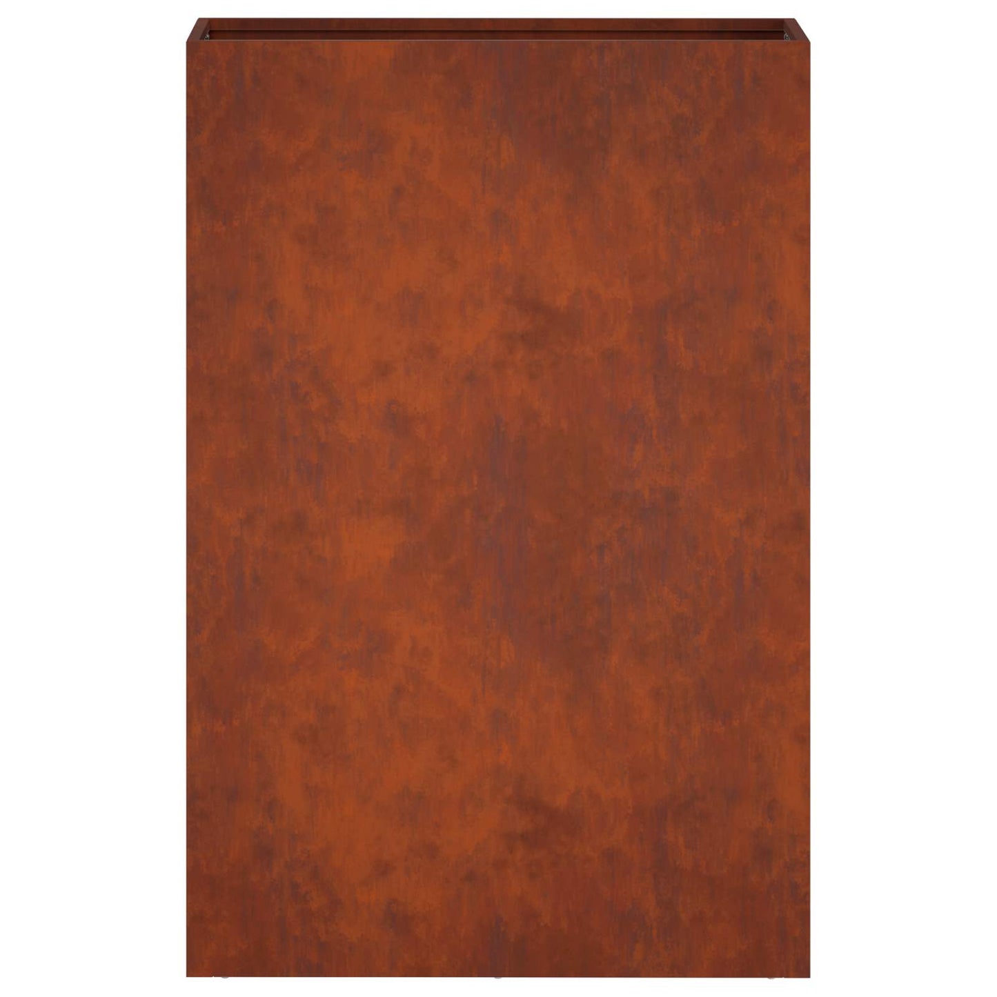 Plantenbak 2 st Roestkleurig 50 x 20 x 75 cm weervast staal