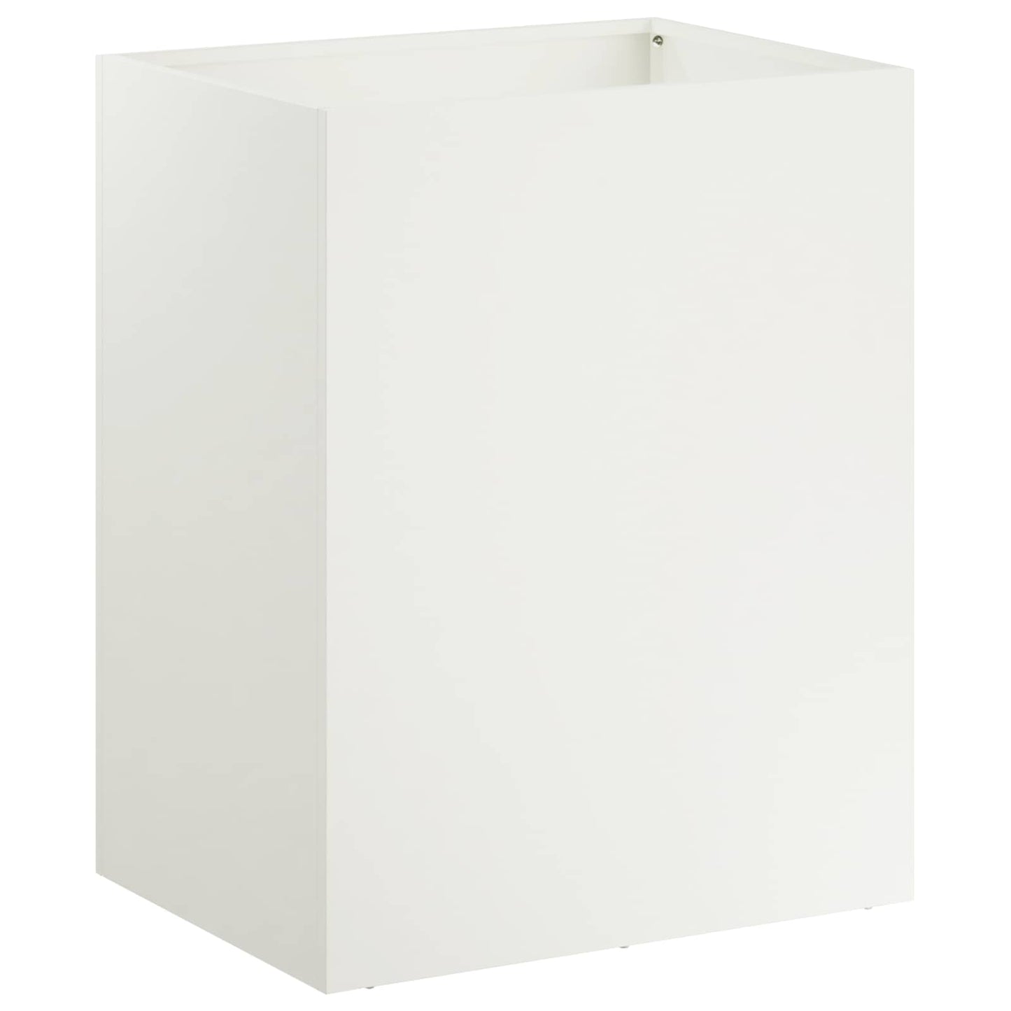 Plantenbak Wit 40 x 30 x 40 cm Koudgewalst staal