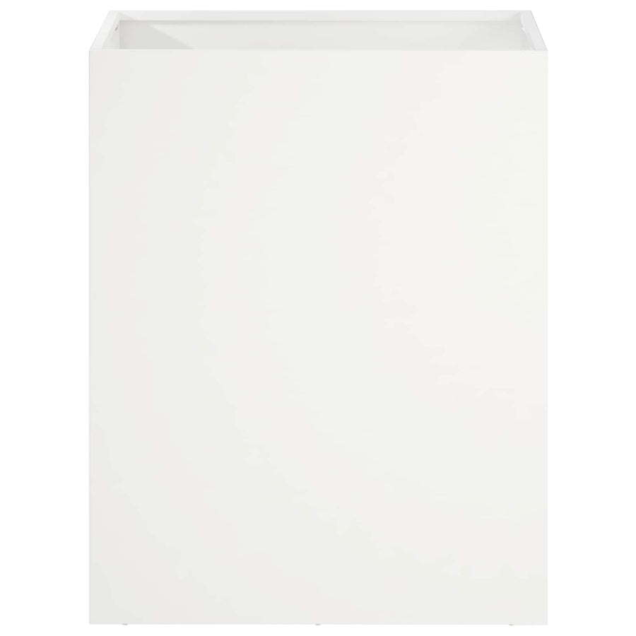 Plantenbak Wit 40 x 30 x 40 cm Koudgewalst staal