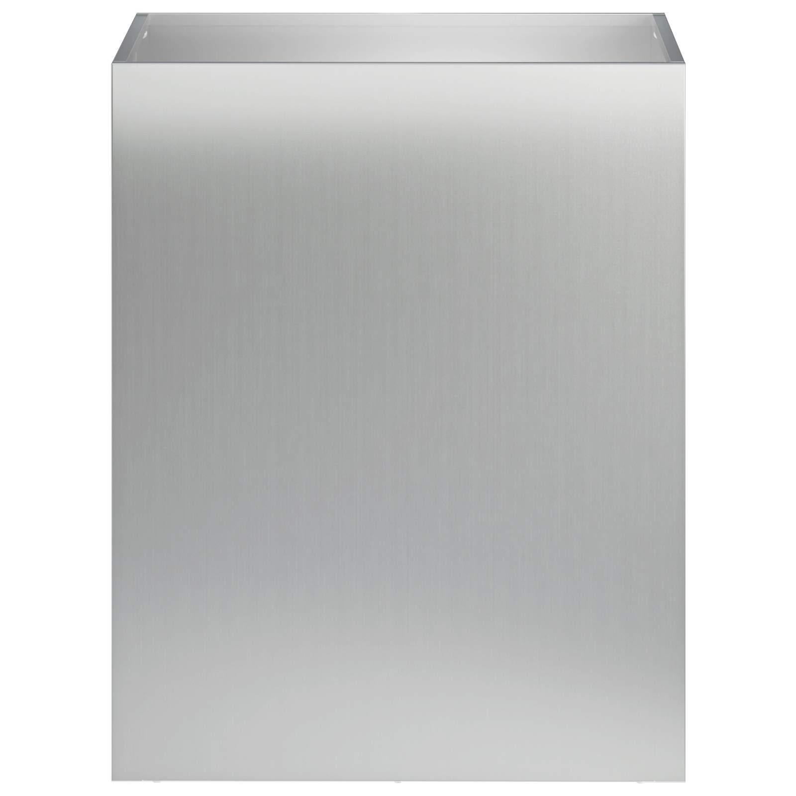 Plantenbak zilver 40 x 30 x 40 cm Gegalvaniseerd staal