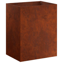 Plantenbak Roestkleurig 40 x 30 x 40 cm weervast staal