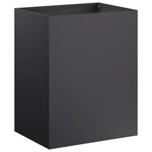 Plantenbak Zwart 40 x 30 x 50 cm Koudgewalst staal