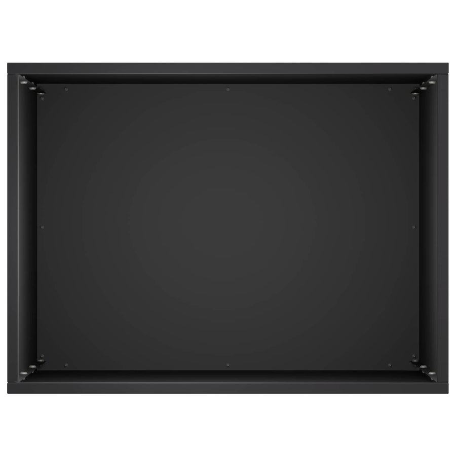 Plantenbak Zwart 40 x 30 x 50 cm Koudgewalst staal