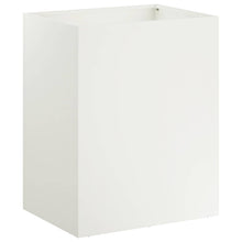 Plantenbak Wit 40 x 30 x 50 cm Koudgewalst staal