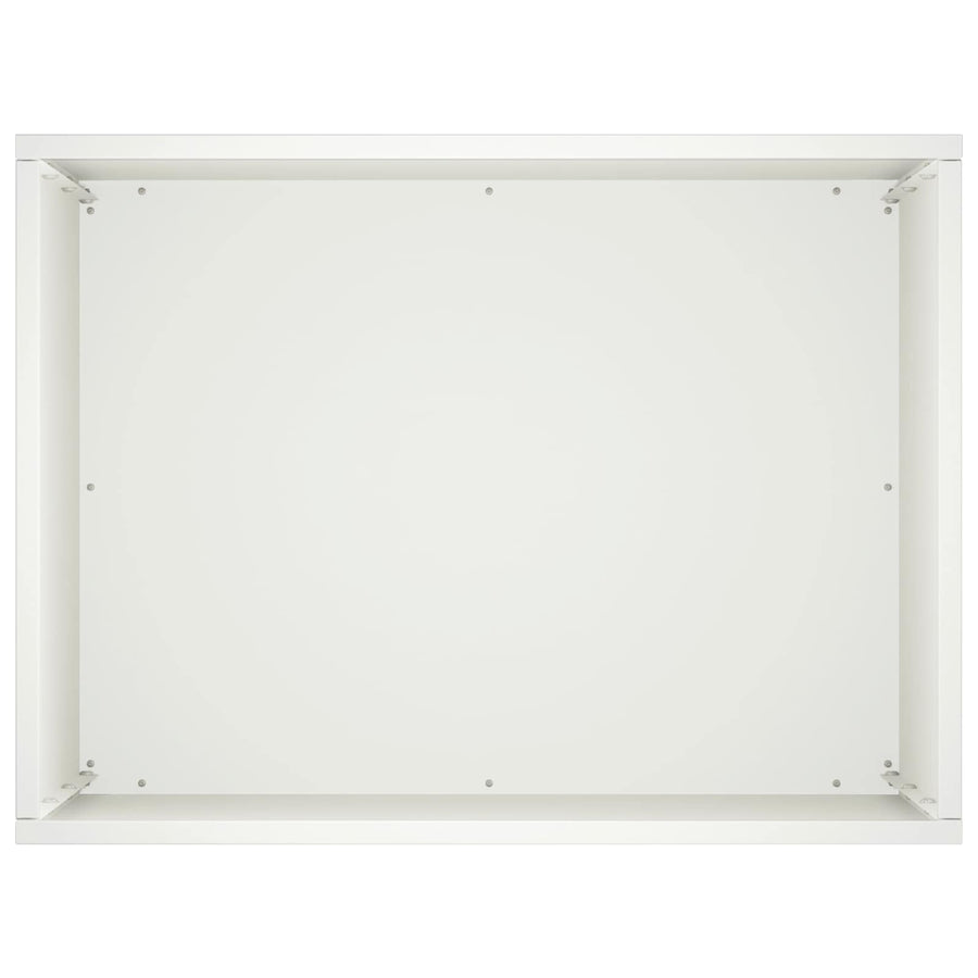 Plantenbak 2 st Wit 40 x 30 x 50 cm Koudgewalst staal