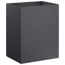 Plantenbak Antraciet 40 x 30 x 50 cm Koudgewalst staal